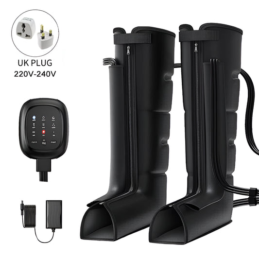 Air Compression Circulation Leg Massage Air Pressure Recovery Boots Power Pump Lymphatic Drainage Device Professional Athletes