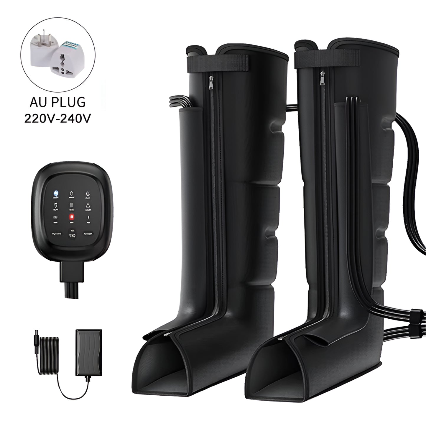 Air Compression Circulation Leg Massage Air Pressure Recovery Boots Power Pump Lymphatic Drainage Device Professional Athletes