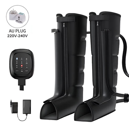 Air Compression Circulation Leg Massage Air Pressure Recovery Boots Power Pump Lymphatic Drainage Device Professional Athletes