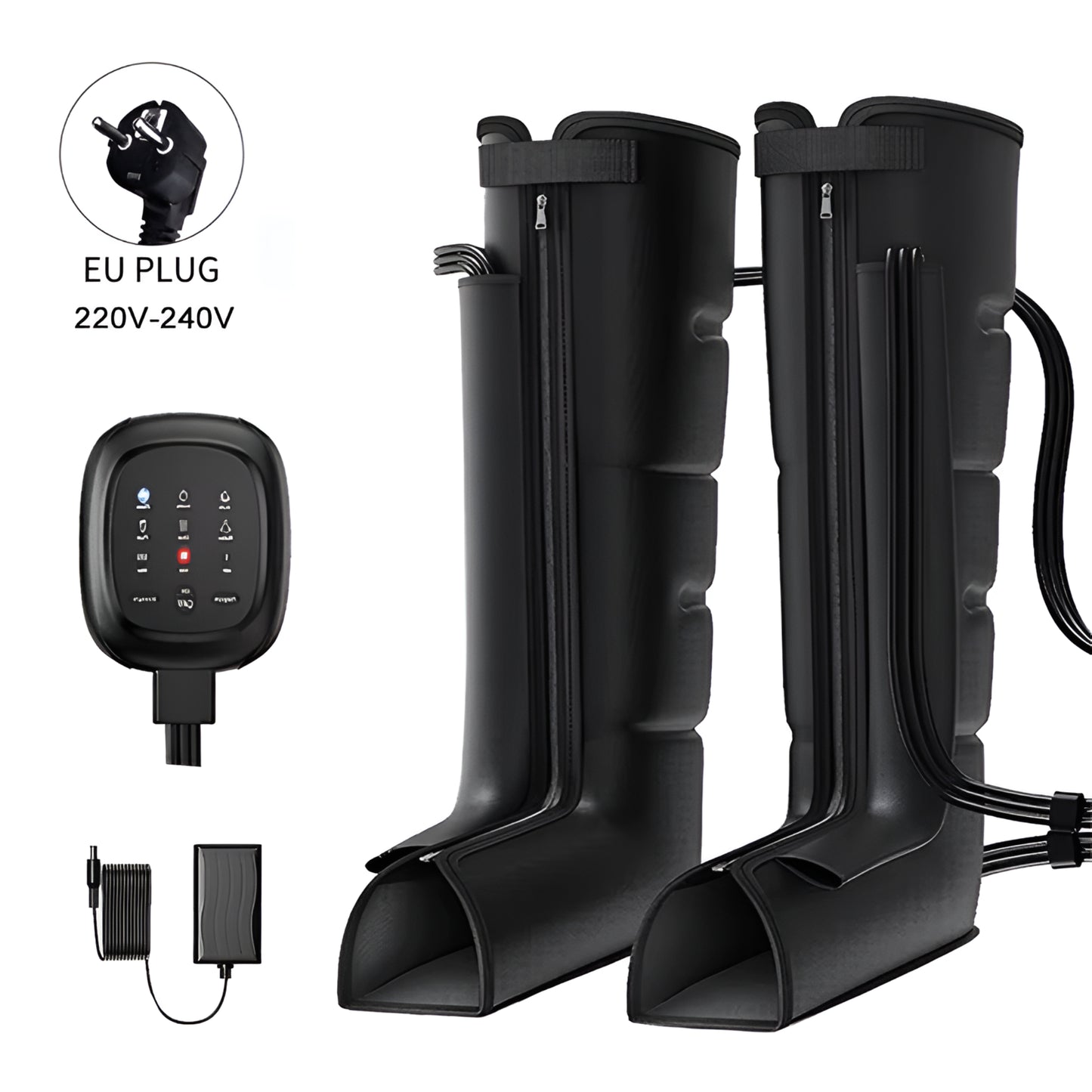 Air Compression Circulation Leg Massage Air Pressure Recovery Boots Power Pump Lymphatic Drainage Device Professional Athletes