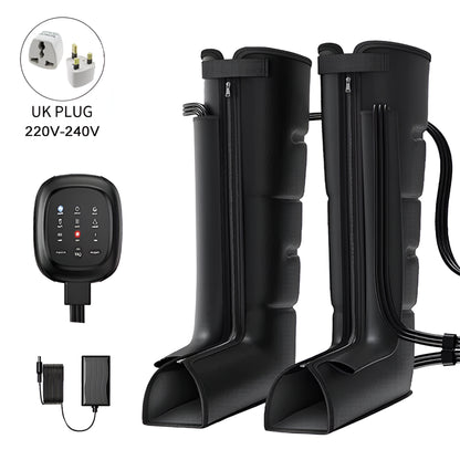 Air Compression Circulation Leg Massage Air Pressure Recovery Boots Power Pump Lymphatic Drainage Device Professional Athletes